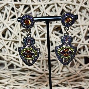 HEIDI DAUS • ART DECO • DANGLE EARRINGS